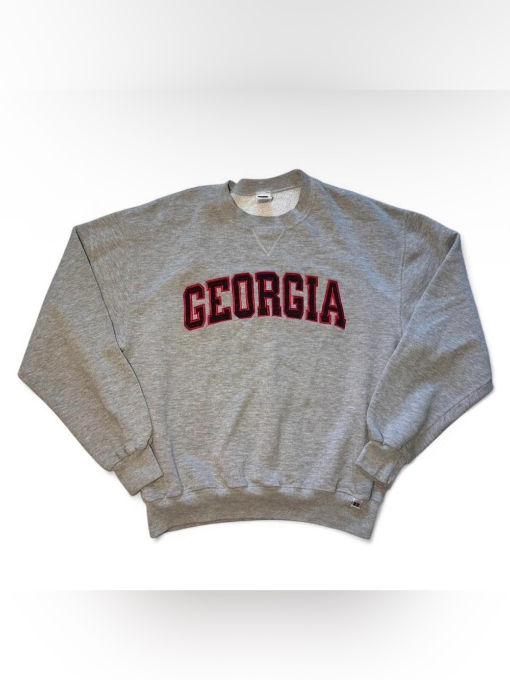 Vintage Georgia Bulldogs Russell Athletic grey crewneck sweatshirt Size L♣️